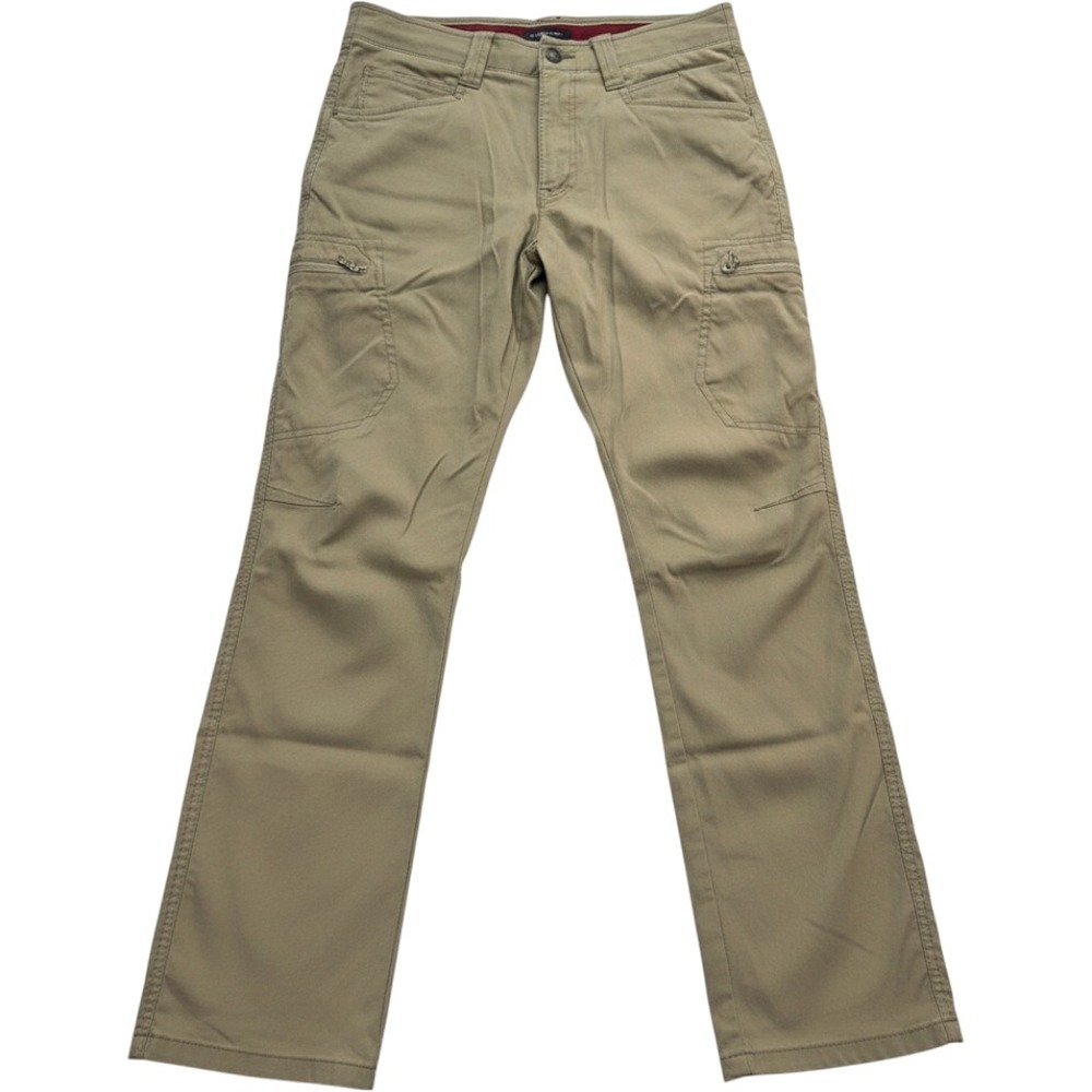 Wrangler Cargo Pants Mens 30x30 Tan Outdoor Series Nylon Spandex Stretch
